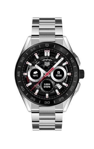 TAG Heuer Connected E3 45 Stainless Steel - Ceramic / Bracelet